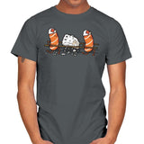 Injured Rice! - Mens T-Shirts RIPT Apparel Small / Charcoal