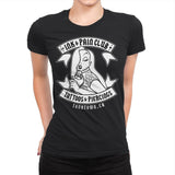 Ink & Pain Club - Womens Premium T-Shirts RIPT Apparel Small / Black