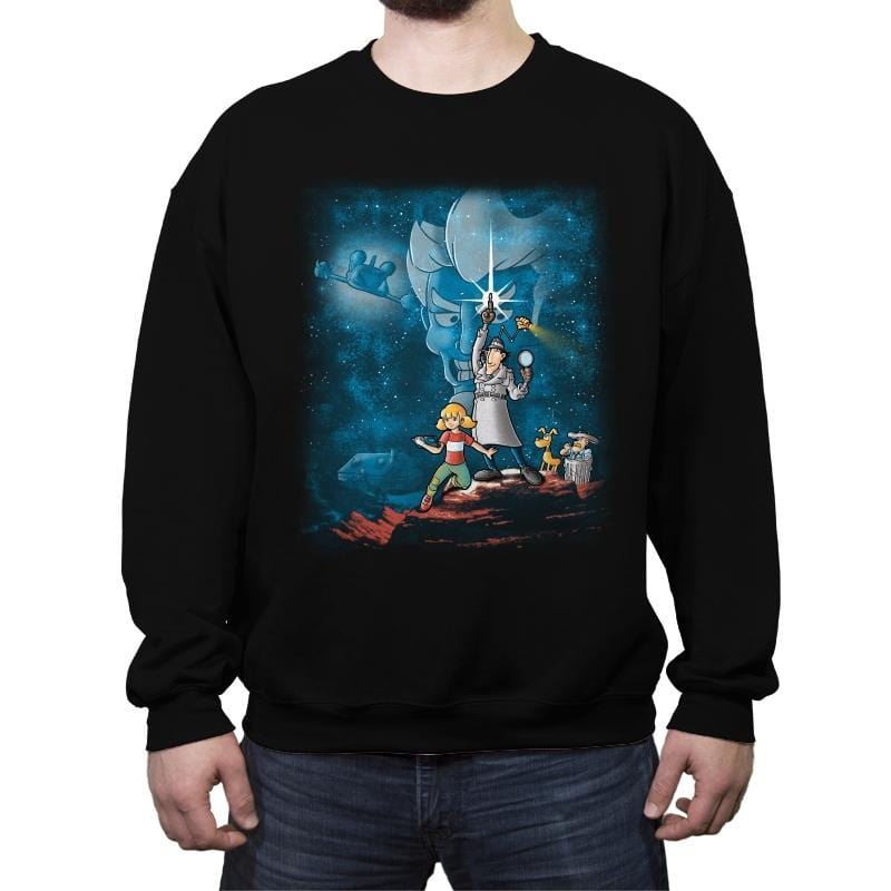 Inspector Hope - Crew Neck Sweatshirt Crew Neck Sweatshirt RIPT Apparel Small / Black