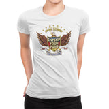 Intend Your Puns! - Womens Premium T-Shirts RIPT Apparel Small / White