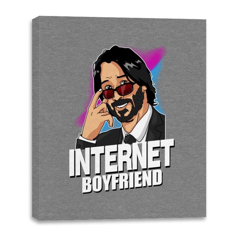 Internet Boyfriend - Canvas Wraps Canvas Wraps RIPT Apparel