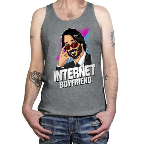 Internet Boyfriend - Tanktop Tanktop RIPT Apparel