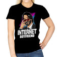 Internet Boyfriend - Womens T-Shirts RIPT Apparel Small / Navy