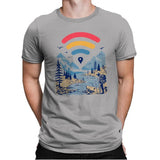 Internet Explorer - Mens Premium T-Shirts RIPT Apparel Small / Light Grey
