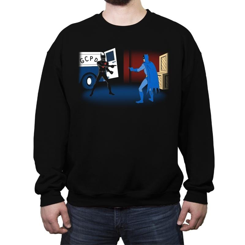 Into the Bat-verse - Crew Neck Sweatshirt Crew Neck Sweatshirt RIPT Apparel