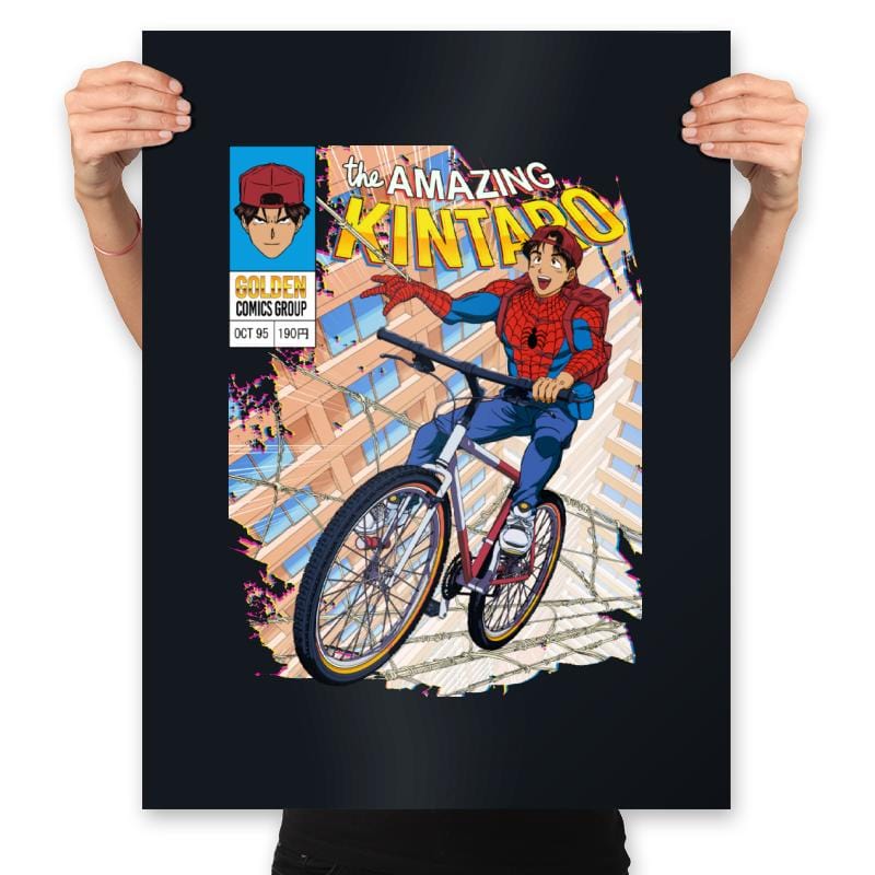 Into the Goldenverse - Prints Posters RIPT Apparel 18x24 / Black