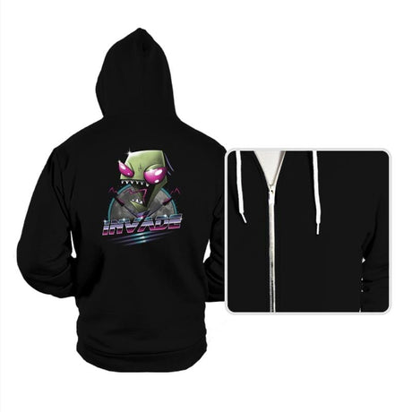 Invade! - Hoodies Hoodies RIPT Apparel