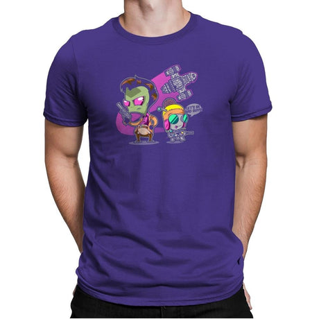 Invader Mal Exclusive - Mens Premium T-Shirts RIPT Apparel Small / Purple Rush
