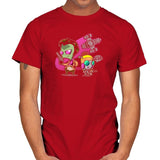 Invader Mal Exclusive - Mens T-Shirts RIPT Apparel Small / Red