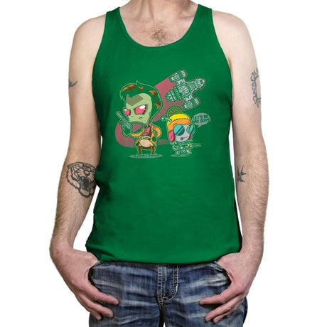 Invader Mal Exclusive - Tanktop Tanktop Gooten X-Small / Kelly