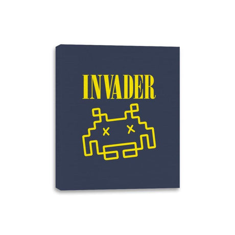 Invader - Shirt Club - Canvas Wraps Canvas Wraps RIPT Apparel 8x10 / Navy