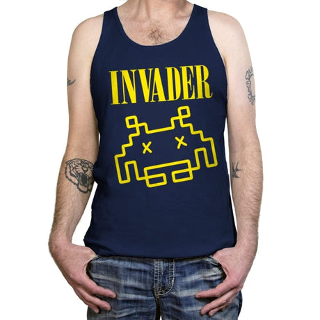 Invader - Shirt Club - Tanktop Tanktop RIPT Apparel X-Small / Navy