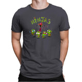 Invader Turtles Exclusive - Mens Premium T-Shirts RIPT Apparel Small / Heavy Metal
