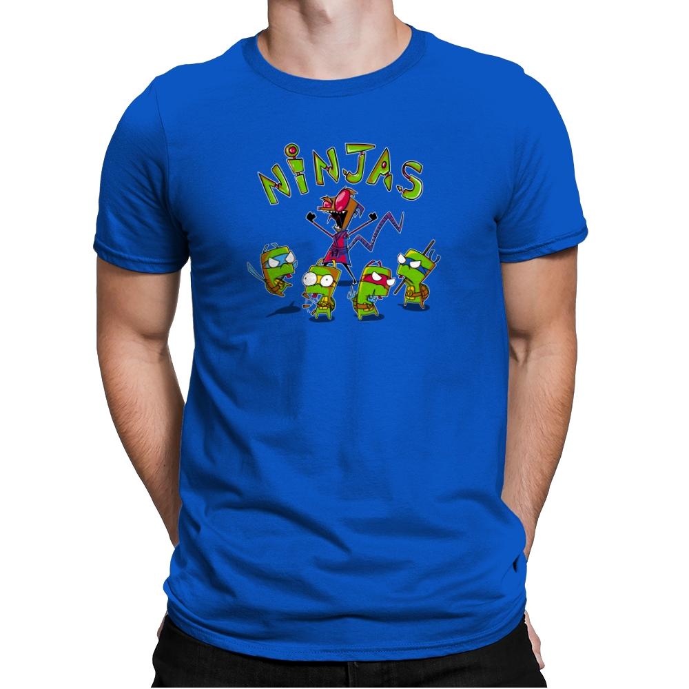Invader Turtles Exclusive - Mens Premium T-Shirts RIPT Apparel Small / Royal