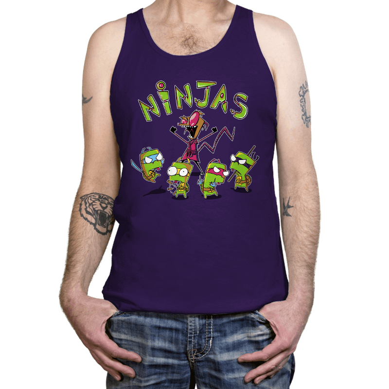 Invader Turtles Exclusive - Tanktop Tanktop RIPT Apparel