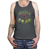 Invader Turtles Exclusive - Tanktop Tanktop RIPT Apparel X-Small / Asphalt