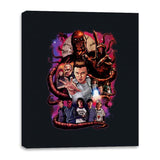 Inverted World - Canvas Wraps Canvas Wraps RIPT Apparel 16x20 / Black