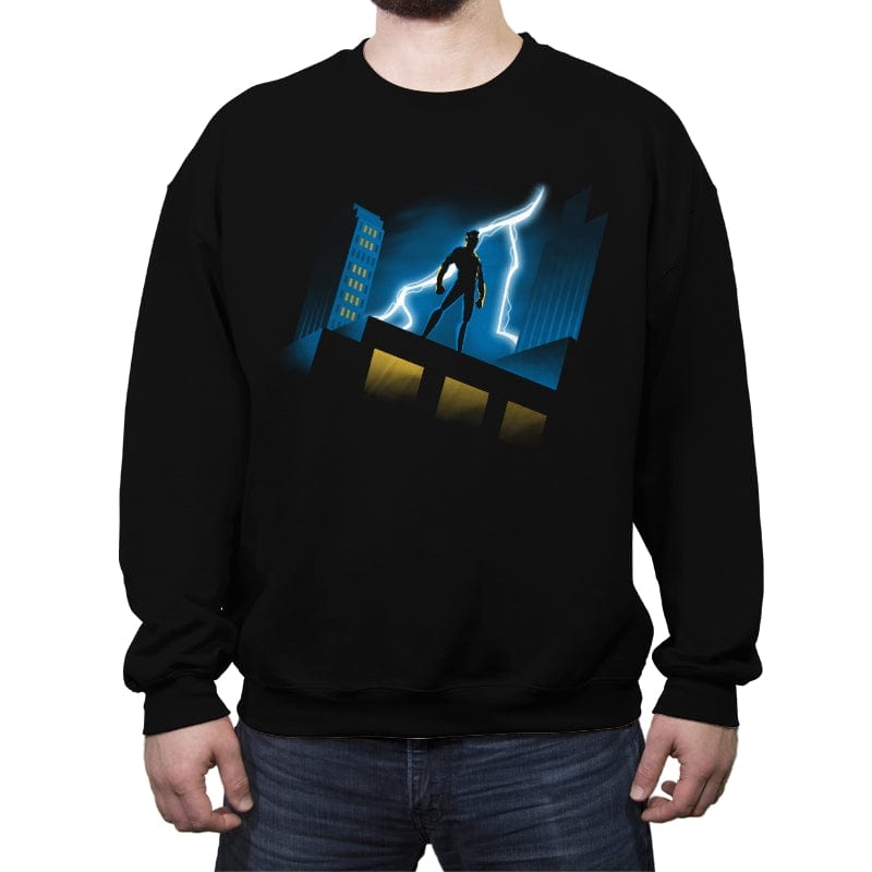 Invincible Animated Series - Crew Neck Sweatshirt Crew Neck Sweatshirt RIPT Apparel Small / Black