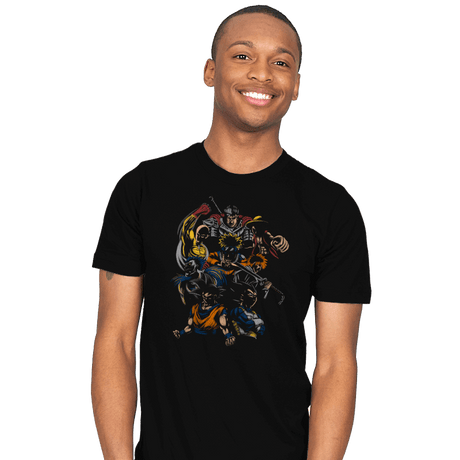 Invincible Anime Team - Mens T-Shirts RIPT Apparel