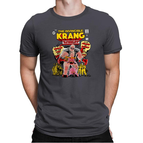 Invincible Krang Exclusive - Mens Premium T-Shirts RIPT Apparel Small / Heavy Metal
