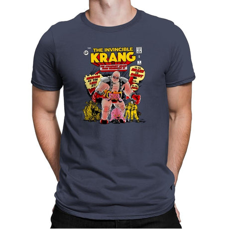 Invincible Krang Exclusive - Mens Premium T-Shirts RIPT Apparel Small / Indigo