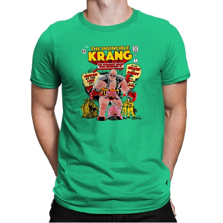 Invincible Krang Exclusive - Mens Premium T-Shirts RIPT Apparel Small / Kelly Green