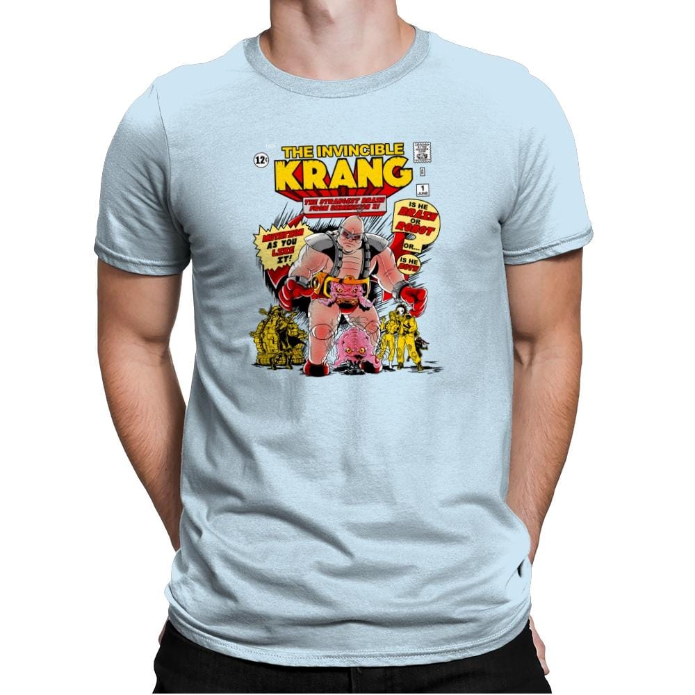 Invincible Krang Exclusive - Mens Premium T-Shirts RIPT Apparel Small / Light Blue