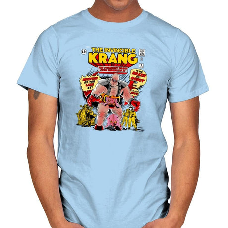 Invincible Krang Exclusive - Mens T-Shirts RIPT Apparel Small / Light Blue