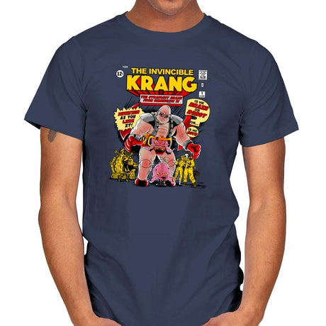 Invincible Krang Exclusive - Mens T-Shirts RIPT Apparel Small / Navy
