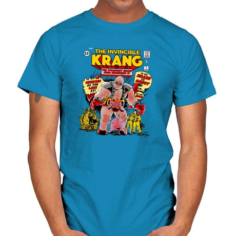 Invincible Krang Exclusive - Mens T-Shirts RIPT Apparel Small / Sapphire