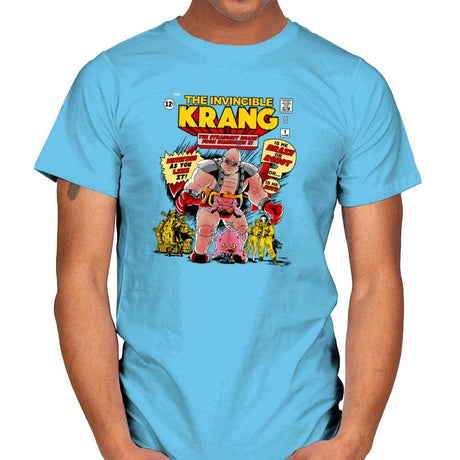 Invincible Krang Exclusive - Mens T-Shirts RIPT Apparel Small / Sky