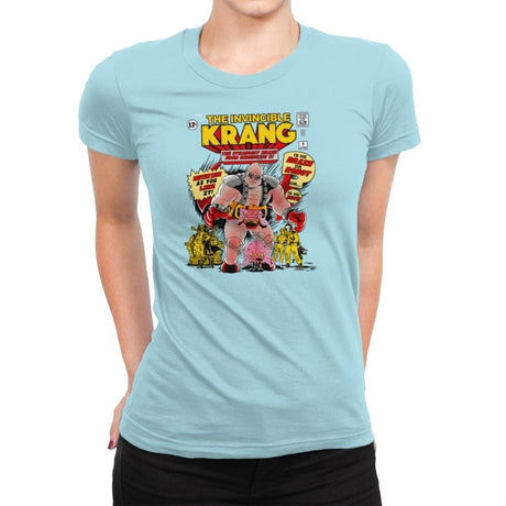 Invincible Krang Exclusive - Womens Premium T-Shirts RIPT Apparel Small / Cancun
