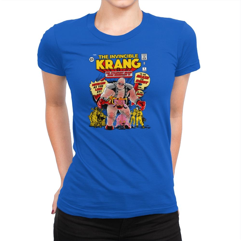 Invincible Krang Exclusive - Womens Premium T-Shirts RIPT Apparel Small / Royal