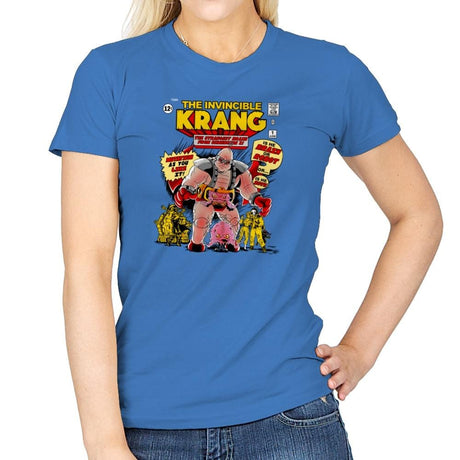 Invincible Krang Exclusive - Womens T-Shirts RIPT Apparel Small / Iris