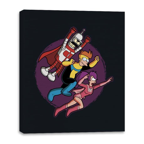Invincirama - Canvas Wraps Canvas Wraps RIPT Apparel 16x20 / Black