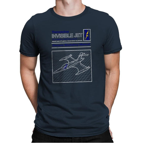 Invisible Repair - Wonderful Justice - Mens Premium T-Shirts RIPT Apparel Small / Indigo