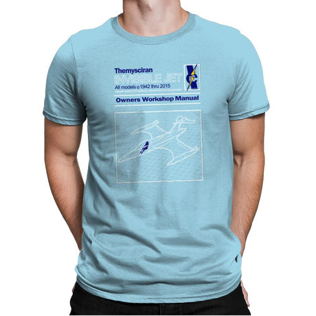 Invisible Repair - Wonderful Justice - Mens Premium T-Shirts RIPT Apparel Small / Light Blue