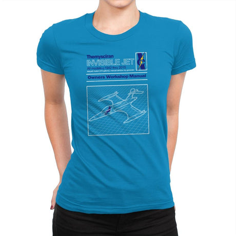 Invisible Repair - Wonderful Justice - Womens Premium T-Shirts RIPT Apparel Small / Turquoise
