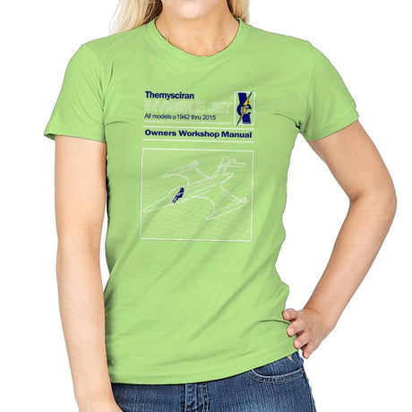 Invisible Repair - Wonderful Justice - Womens T-Shirts RIPT Apparel Small / Mint Green