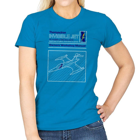Invisible Repair - Wonderful Justice - Womens T-Shirts RIPT Apparel Small / Sapphire