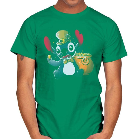 Irish Alien - Mens T-Shirts RIPT Apparel Small / Kelly Green