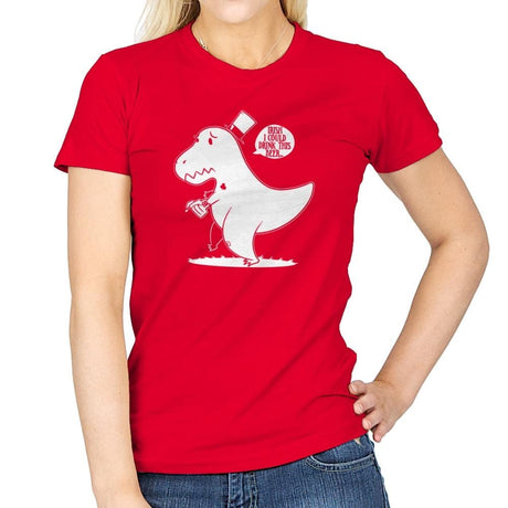 Irish I Could Drink Exclusive - Womens T-Shirts RIPT Apparel Small / Red