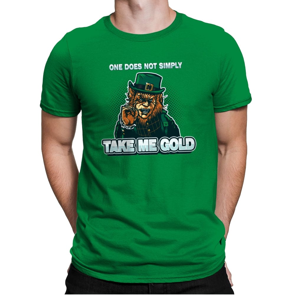 Irish Meme - Mens Premium T-Shirts RIPT Apparel Small / Kelly
