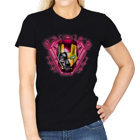 Irom Doom - Womens T-Shirts RIPT Apparel Small / Black