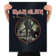 Iron Alien - Prints Posters RIPT Apparel 18x24 / Black