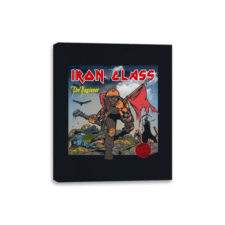 Iron Class - Canvas Wraps Canvas Wraps RIPT Apparel 8x10 / Black