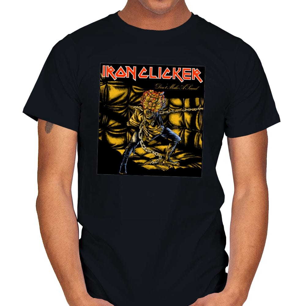 Iron Clicker - Mens T-Shirts RIPT Apparel Small / Black