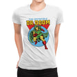 Iron Doom - Womens Premium T-Shirts RIPT Apparel Small / White