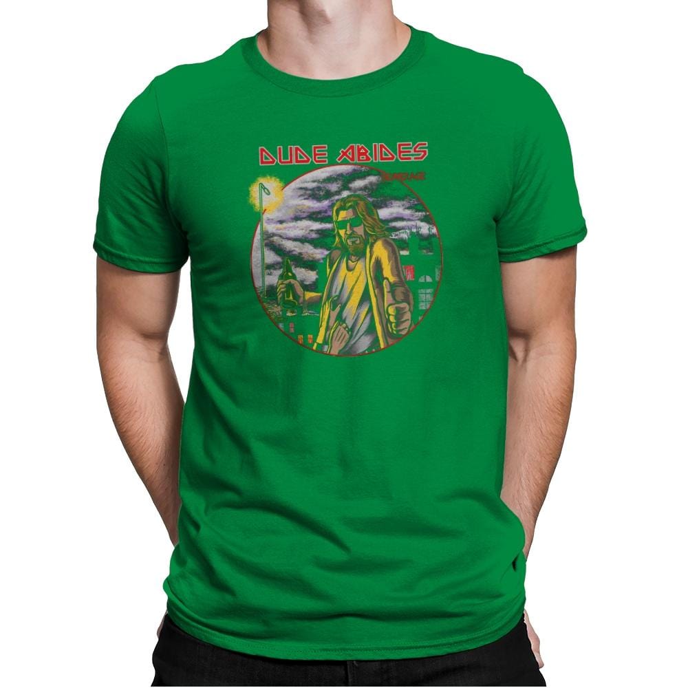 Iron Dude - Mens Premium T-Shirts RIPT Apparel Small / Kelly
