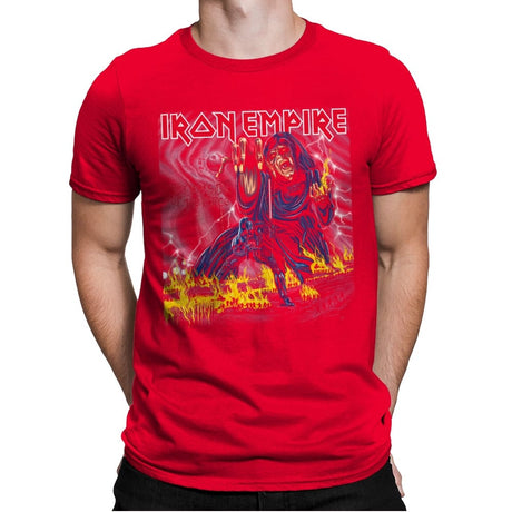 Iron Empire - Best Seller - Mens Premium T-Shirts RIPT Apparel Small / Red